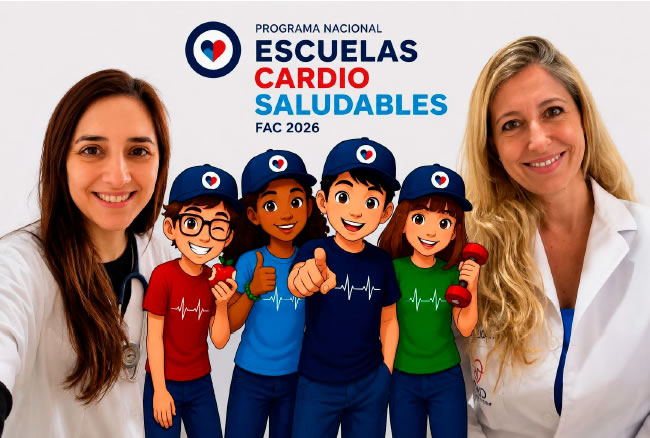 Dra. Paola Courtade y Ayelén Rosso junto a Cardi y sus amigos